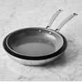 thumbnail image 3 of Henckels 2-Pc. Stainless Steel Dishwasher Safe Frying Pan - STAINLESS STEEL ONE SIZE, 3 of 4