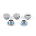 thumbnail image 4 of Peahefy stop plug, thread water plug,5Pcs Brass G1/4 Thread Screw-In Water Stopper Plug for PC Water Cooling System, 4 of 5
