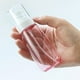 thumbnail image 3 of 3 botellas de spray vacías de 100 ml con bomba a presión, envases portátiles para protección solar (transparentes, azules y rosas)., 3 of 6