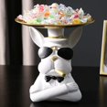 thumbnail image 5 of Key Tray Statue, Decorative Statues, Home Decoration, Ancient Greek Statue,Desktop Decorations, Polyresin Sculpture (Dog), 5 of 5