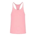 thumbnail image 4 of BADHUB Workout Tank Tops for Men Quick Dry Spaghetti Strap Gym Muscle Tee Bodybuilding Sleeveless Summer Shirts Pink XXXL, 4 of 5