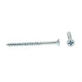 thumbnail image 2 of Wood Screws, Flat Head, Phillips Drive, #12 X 3 in., Zinc Plated Steel, 50-Pack, 2 of 2