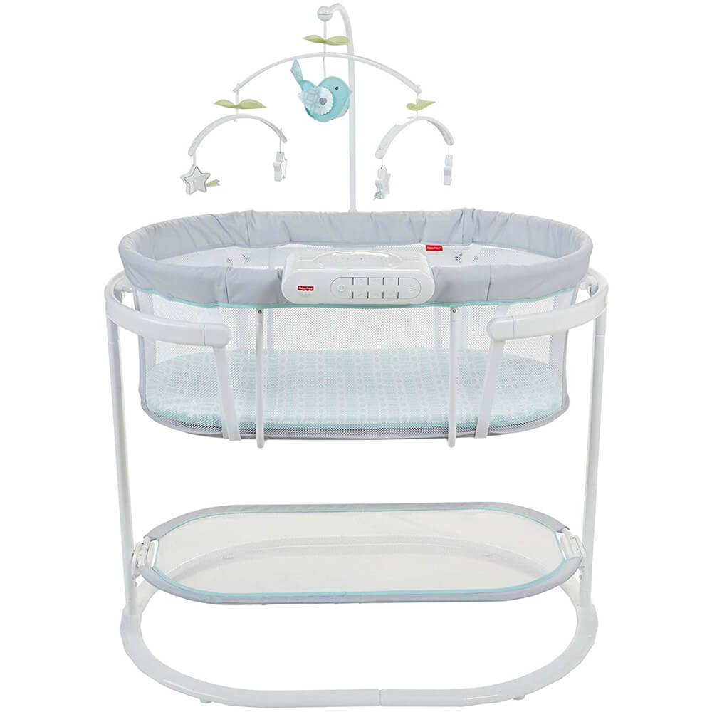 & Motion Baby Bassinet with Soothing Lights Pacific Pebble Music Fisher-Price Soothing Motions Bassinet Vibrations