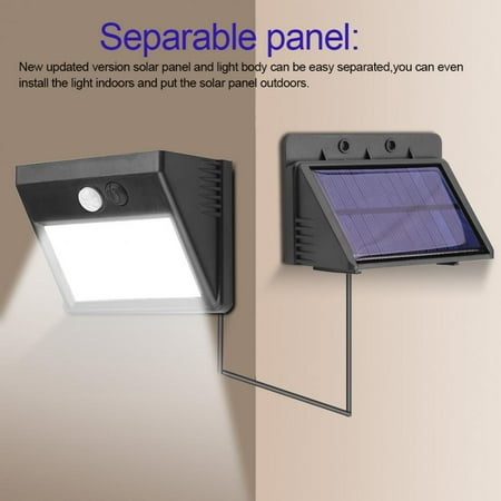 Solar Motion Sensor Lamp Security Toilet Shelf Solar Motion Sensor Lamp Security Toilet Shelf Detachable 28 Led