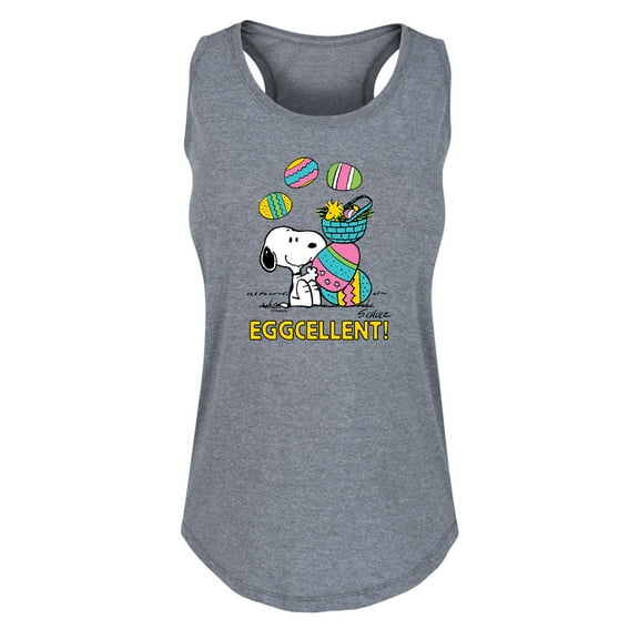 Peanuts - Eggcellent - Women's Racerback Tank Top