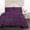 Plum, variant on D.N.G. BEDDINGS 800 Thread Counts, 100% Egyptian Cotton, 550 GSM Microfiber filled Quilt Ruffled With Small Pom Pom Textured 5 Piece Super King Size Comforter Set, Plum