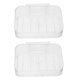 thumbnail image 3 of Jabonera de baño de 2 piezas: bandeja de jabón de pared con drenaje automático, sin necesidad de taladrar, organizador de baño que ahorra espacio, ideal para ducha, bañera y fregadero de cocina., 3 of 7