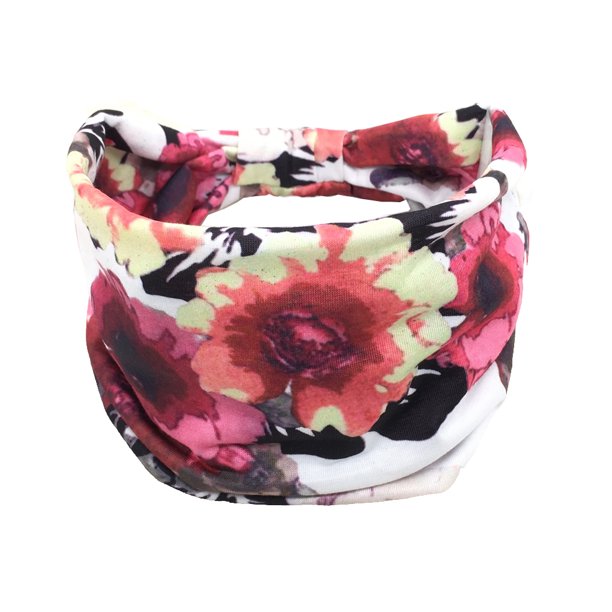 Sonducket Diademas Bohemian Sport Banda para el sudor Pañuelo de ala ancha Accesorios Yoga Accesorio para el cabello tipo 3