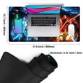 thumbnail image 5 of Large Gaming Mouse Pad XXL,Extended Large Gaming Mousepad,Desk Accessories,Office Supplies,Office Decor,Non-Slip Rubber Base and Stitched Edges Desk Pad for Computer Game Office Work,31.5"x15.7", 5 of 8