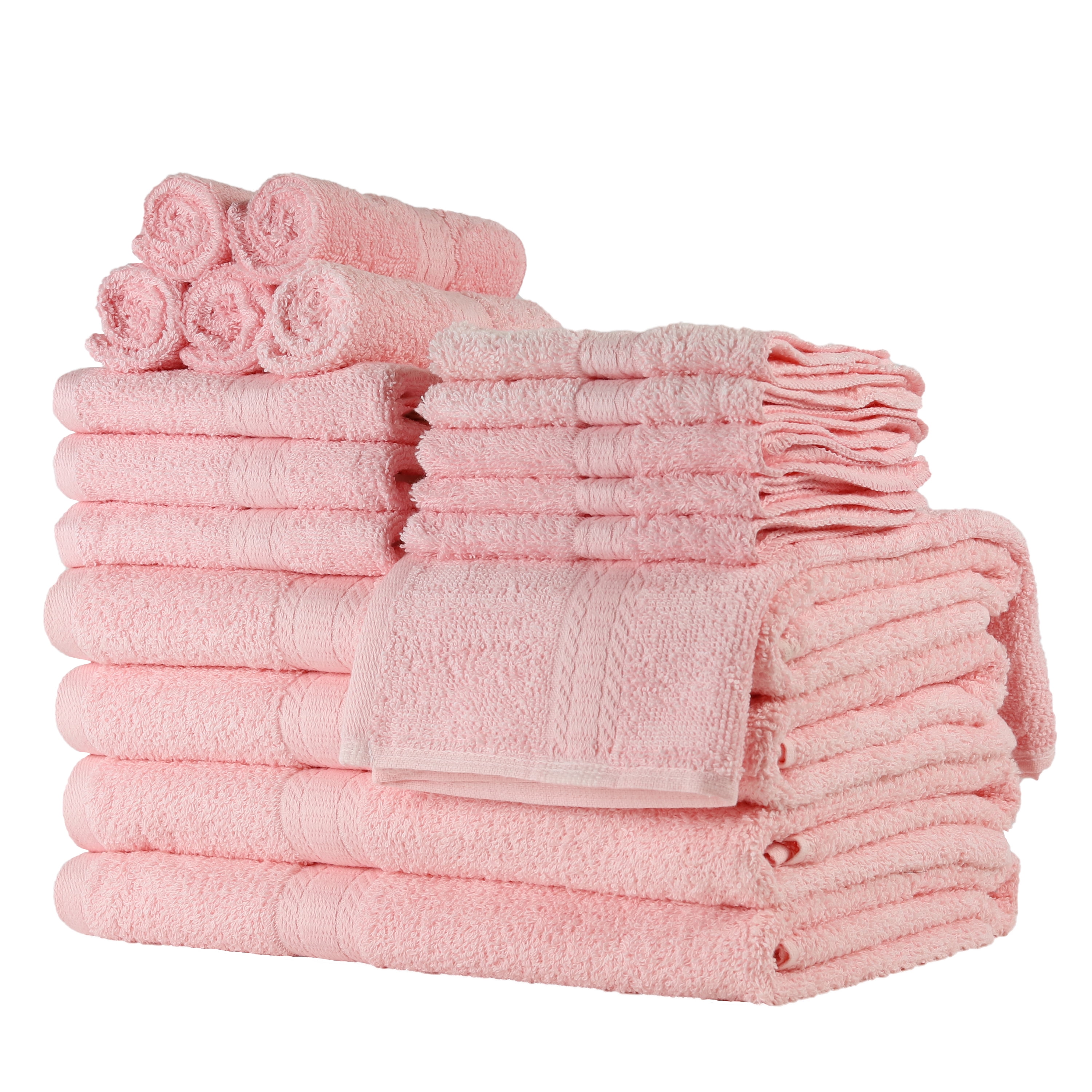 Bright Hot Pink Towel Set by Fieldcrest Vintage Bath Towel Vintage Pink  Towels Pink Fieldcrest Towels Set Hot Pink Towel Set 