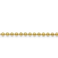 thumbnail image 1 of Collier Chaîne Boule en Acier Inoxydable Jaune 3 mm 24 Pouces Pendentif Breloque Perlée, 1 of 7