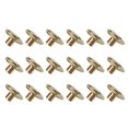 thumbnail image 4 of 18pcs Professional Round Base Three Hole Flange Nuts Furniture Fixing Screw Nuts, 4 of 9