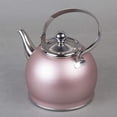 thumbnail image 5 of Creative Home Royal-Tea 1.0 Qt. Stainless Steel Tea Kettle W/Filter & Folding Handle-Rose Gold, 5 of 6
