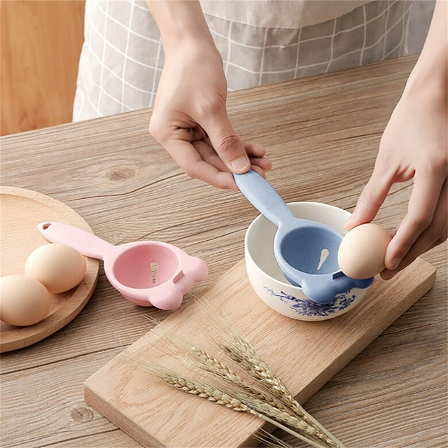 Vaidha Eggs Separator Sifting Kitchen Gadget Plastic Filter Sieve Divider