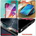 thumbnail image 2 of Magnetic Case Compatible with Samsung Galaxy S23 Ultra Double Sided Clear Tempered Glass Full Protective Case-Silver, 2 of 7
