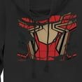 thumbnail image 2 of Junior's Marvel Spider-Man: No Way Home Ripped Iron Suit  Cowl Neck Sweatshirt Black X Large, 2 of 4