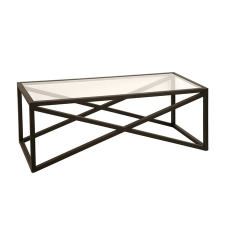 Camden&Wells - Calix 46" Coffee Table - Blackened Bronze