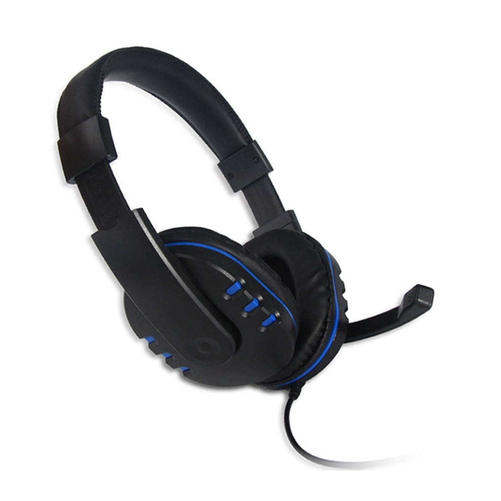 Wireless Headphones, Gaming Headset 3.5mm Over-Ear Headphone Microphone for Playststion, Bluetooth Over Ear Headphones(Black)