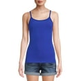 thumbnail image 2 of No Boundaries Ribbed Cami Top, 5-Pack, Women's XXS-XXL, 2 of 6