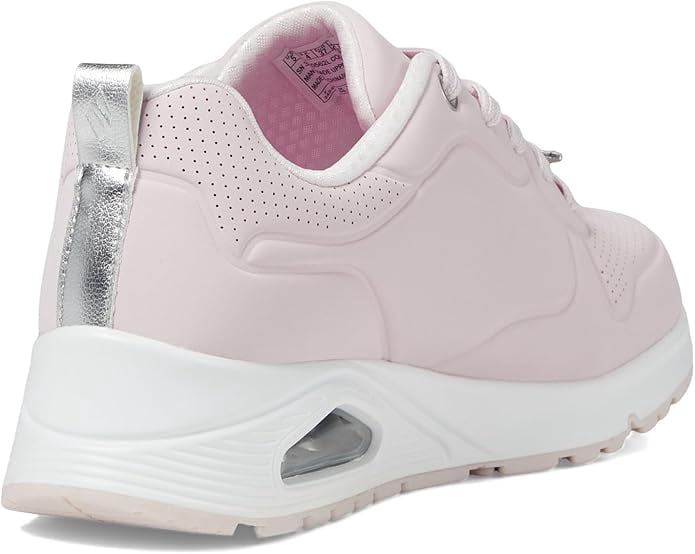 Skechers Uno Gen1 - Trendy Jewls Sneakers for Girls, Lace Up Athletic Shoes Memory Foam Air-Cooled Cushion Airbag Midsole Durable Traction Outsole