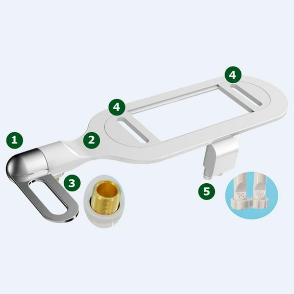 HJ002 no need for electricity toilet female washing intelligent toilet cover butt washing artifact bidet easy to install