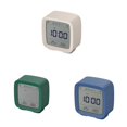 thumbnail image 4 of CNKOO Digital Alarms Wireless Replacement Unisex Bluetooth-compatible 5.0 Backlight Adjustable LCD Screen Clock Birthday Gift White, 4 of 10