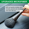 thumbnail image 2 of 2 Pack Exquisite Dusting Brush Kit, Small Dust Brushes, Feather Duster, Cleaning Brush Perfect for Models, Craf, Collectibles,Computers, Digital Devices, Car Interior, Musical Instruments, 2 of 7
