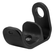 E-Alloy E-Buckle Front Fork Hook, E-Shaped Hanging Buckle for Brompton Bicycles - Black