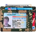 thumbnail image 2 of LAICAIW Slim Wallet RFID Front Pocket Wallet Minimalist Secure Thin Credit Card Holder Camouflage Green, 2 of 6