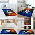 thumbnail image 2 of Football (2)-1 Carpet Style Living Room Bedroom Soft Comfy Rug Modern 3d Entry Mats Household, 2 of 6