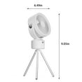 thumbnail image 3 of TOPRenddon Versatile Tripod Outdoor Fan Light: Dual-Purpose Hanging/Standing Design, USB-Powered, Portable Tent Ceiling Fan, Ideal for Camping Cooling, 3 of 7