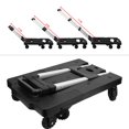 thumbnail image 1 of Hand Truck, Flexbile Universal Wheel Ergonomic Platform Trolley Prevent Slipping  For Luggage, 1 of 8
