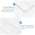 thumbnail image 5 of CIMAXIC Acrylic Container for Storage Use Transparent and Durable for Home and Restaurant 2 pcs,3.07"X2.05"X1.97", 5 of 5