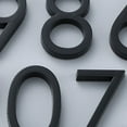 thumbnail image 7 of Sunsanly House Numbers  with Shadows For Outside - Modern Floating Address Numbers For Houses Easy To Install, Black Number 4, 7 of 7