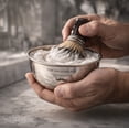 thumbnail image 4 of Kit Afeitado Rastrillo Acero + Vasija Acero The Shaving Co. amarillo 1, 4 of 10