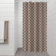 thumbnail image 2 of Brown Bigfoot Pattern Shower Curtain 36"x72" ,Bathroom Decorative Shower Curtains Set with 12 Hooks,Modern Waterproof Washable Shower Curtain, 2 of 6