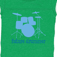 thumbnail image 4 of Inktastic Future Drummer Music Boys Baby Bodysuit, 4 of 5