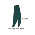 thumbnail image 2 of INSPIRE CHIC Women's Plain Solid Color Scarf Pure Scarves Long Neckerchief Hair Band Dark Green, 2 of 4
