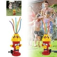 thumbnail image 4 of Water Sprinklers Outdoor Toy for Kids, Fire Hydrant Toddler Play Equipment Outside Activities for Backyard Lawn Attaches to Garden Hose Fun Toys - B, 4 of 8