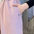 thumbnail image 6 of Xudanell Softball Pants for Girls Youth Sports Pants Girls Leg Binding Pants Plain Sweatpants Teen Girls Bike Sweatpants Pink 4-5 Years, 6 of 9