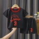 thumbnail image 3 of Traje de baloncesto para niños, traje deportivo de secado rápido, chaleco de verano de dos piezas sin mangas para niños medianos y grandes, 3 of 5