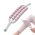 thumbnail image 1 of Massage Roller Stick, Muscle Roller, Foam Roller Massage Tool, Handheld Exercise Points for Handheld Physical Massage Stick Pink, 1 of 5