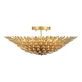 thumbnail image 3 of 507-GA Crystorama Lighting Broche - Six Light Wall Sconce-Antique Gold Finish, 3 of 10