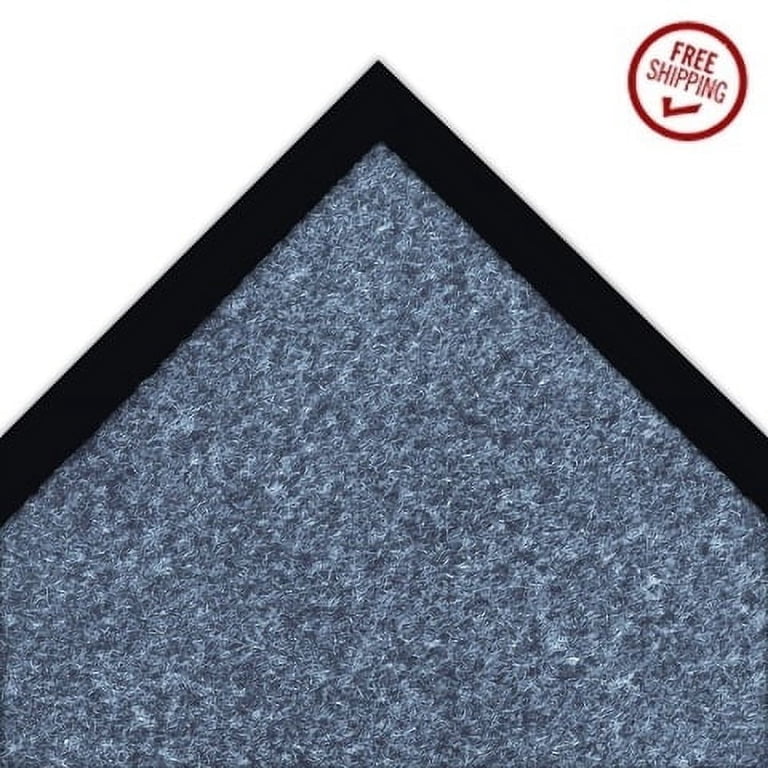 Notrax Sabre Decalon Entrance Mat 2x3 Feet - Slate Blue, For Light To Medium Traffic