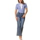 thumbnail image 2 of BLUSA DE LUNARES PARA MUJER INSPIRE CHIC CON CUELLO PETER PAN Y MANGA ABULLONADA TIPO VINTAGE TALLA M LILA CLARO, 2 of 6