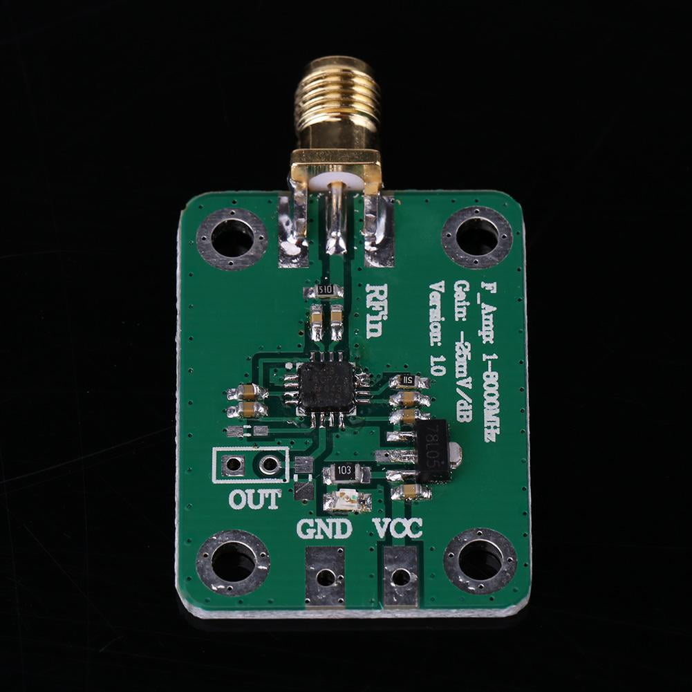 1-8000MHz AD8318 RF Logarithmic Detector 70dB RSSI Measurement Power Meter