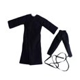 thumbnail image 4 of Figura de acción a escala 1/12, chaqueta de longitud de ropa, disfraz de cosplay de moda DIY, abrigo y negro, 4 of 8
