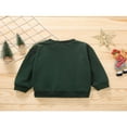 thumbnail image 3 of Kids Christmas Sweatshirt Christmas Tree Print Pullover, 3 of 7