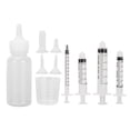 thumbnail image 2 of Pet  Kits Pet  Kits Squeeze Liquid Feeding Kit Professional Replacement Nipple Rate Control Kitten Feeding Bottles For Kittens Puppies Squeeze Liquid Feeding Kit, 2 of 8