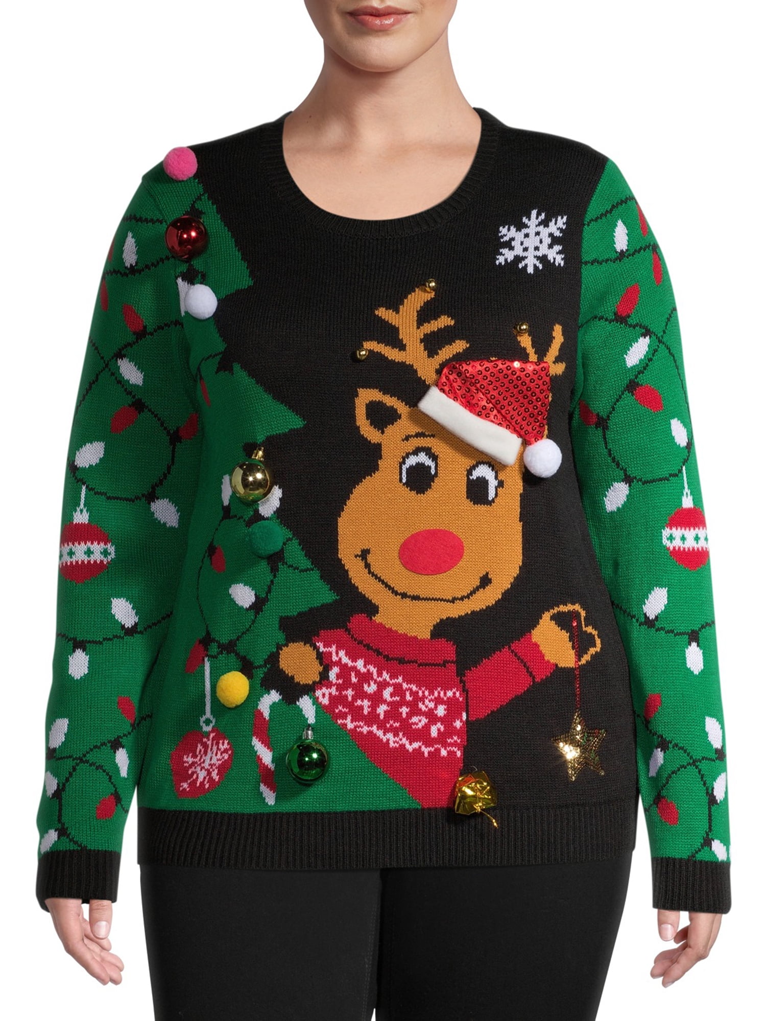 Walmart Plus Size Christmas Sweaters Online Sales, Up To 51% Off | Www.aramanatural.es